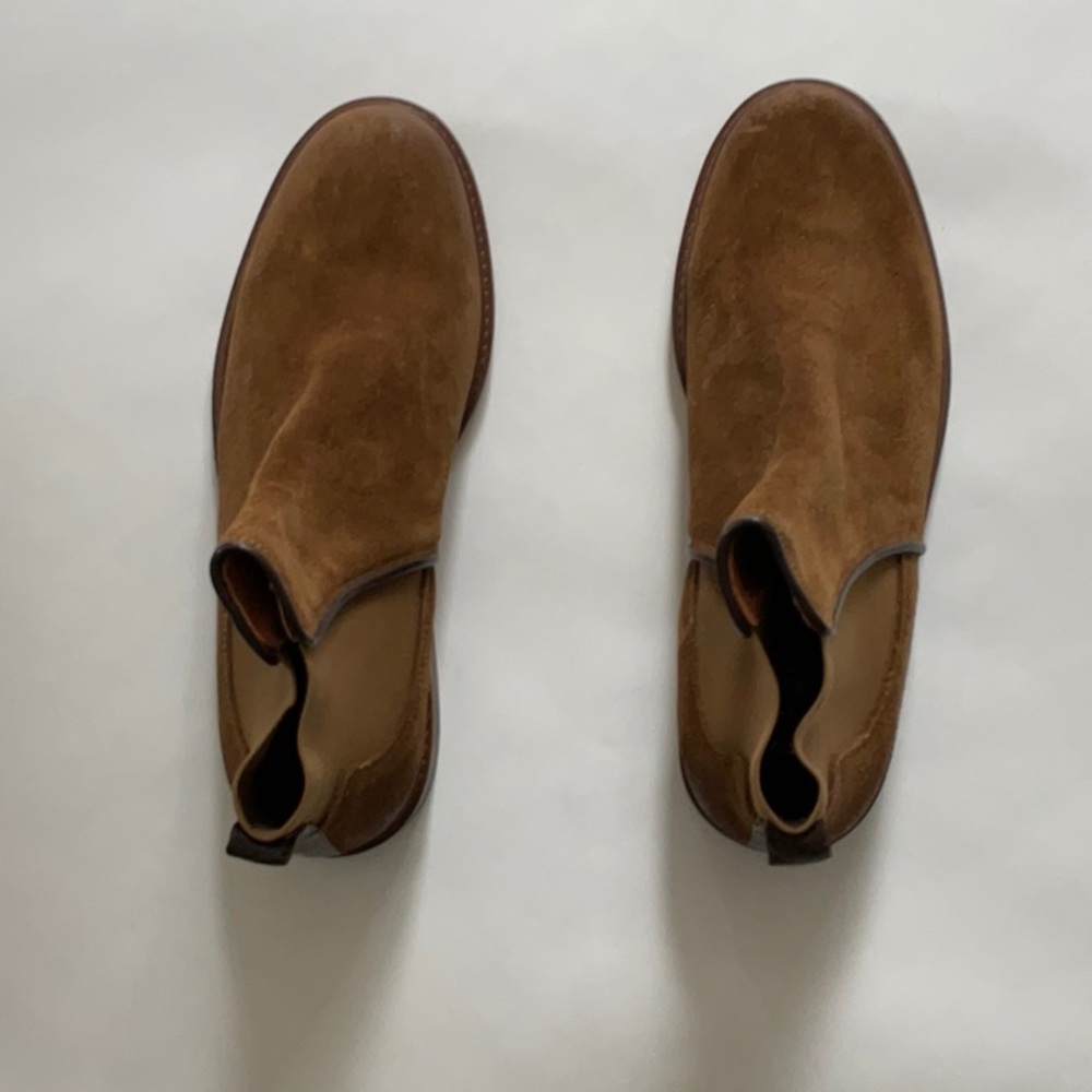 Mens suede chelsea boots
